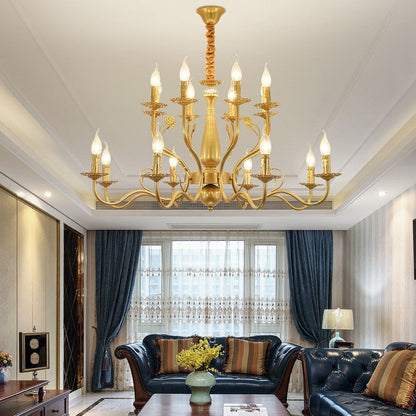 American Crystal Candle Chandelier