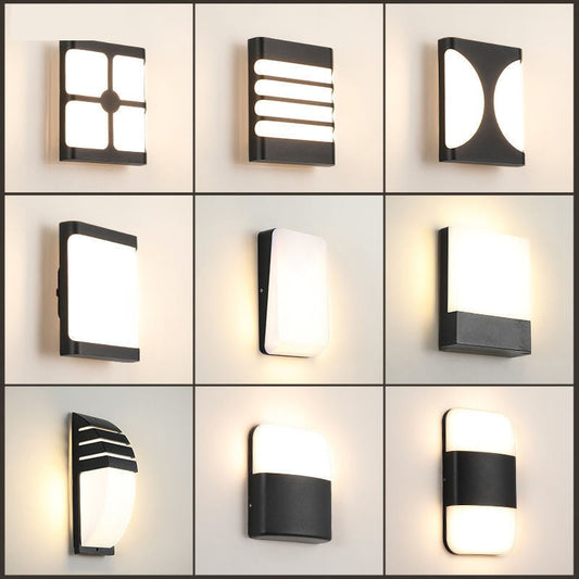 Modern Waterproof LED Outdoor Wall Lamp